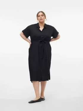 Vmbumpy Langes Kleid
