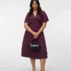 Vmcalva Midi-Kleid