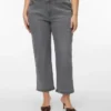 Vmcamara Mid-Rise-Jeans in gerader Passform