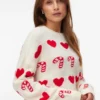 Vmcandyhearts Strickpullover