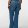 Vmcastra Low-Rise-Jeans mit ausgestelltem Schnitt