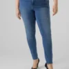 Vmcfanya Mid-Rise-Jeans in Slim-Fit