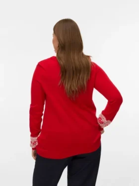 Vmcfrostydeer Strickpullover