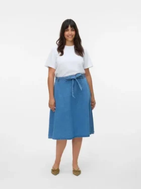 Vmcjolene Midi-Rock mit hoher Taille