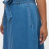 Vmcjolene Midi-Rock mit hoher Taille