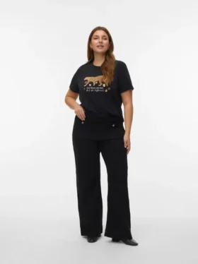 Vmckayla Jeans mit hoher Leibhöhe und weitem Bein