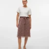 Vmclementine Midirock mit hoher Taille