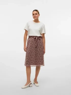Vmclementine Midirock mit hoher Taille
