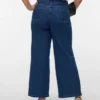Vmclusia Jeans mit hoher Taille und weitem Bein