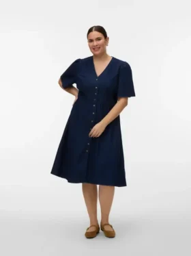 Vmcmelaney Midi-Kleid