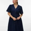 Vmcmelaney Midi-Kleid