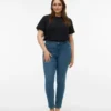 Vmcpaige Jeans mit mittlerer Leibhöhe und Skinny-Passform