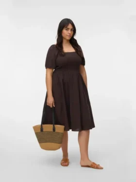 Vmcrokaya Midi-Kleid