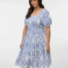 Vmcrokaya Midi-Kleid