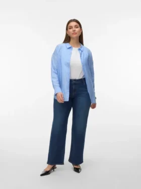 Vmcstellastretch Jeans mit mittlerer Leibhöhe und weitem Bein