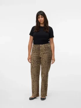 Vmctessa Jeans mit hoher Leibhöhe und weitem Bein