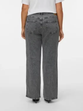 Vmctessa Jeans mit hoher Leibhöhe und weitem Bein