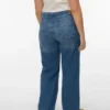 Vmctessa Jeans mit hoher Leibhöhe und weitem Bein