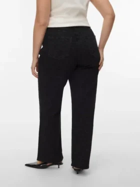 Vmctessa Jeans mit hoher Leibhöhe und weitem Bein
