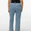 Vmctessa Jeans mit hoher Leibhöhe und weitem Bein