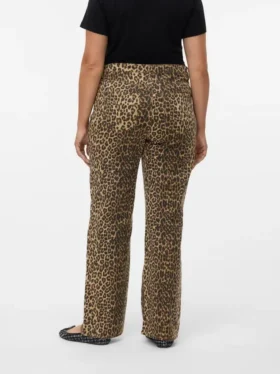 Vmctessa Jeans mit hoher Leibhöhe und weitem Bein