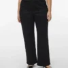 Vmctessa Jeans mit hoher Leibhöhe und weitem Bein