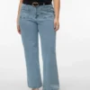 Vmctessa Jeans mit hoher Leibhöhe und weitem Bein