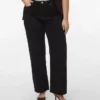 Vmctessa Jeans mit hoher Leibhöhe und weitem Bein