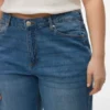 Vmctessa Jeans mit hoher Leibhöhe und weitem Bein