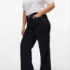 Vmctessa Jeans mit hoher Leibhöhe und weitem Bein