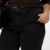 Vmctessa-Stretch-Jeans mit hoher Leibhöhe und weitem Bein