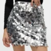 Vmcute Minirock mit hoher Taille