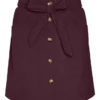 Vmcvilja Kurzer Cordrock-Shorts mit hoher Taille