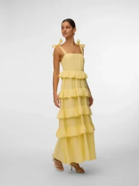 Vmdolores Langes Kleid