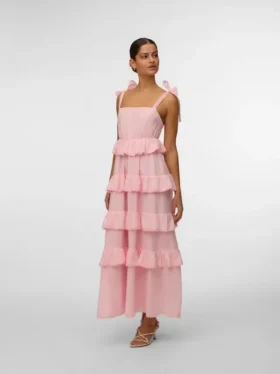 Vmdolores Langes Kleid