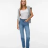 Vmelia High-Rise-Jeans in gerader Passform
