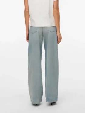 Vmelina Super High Rise Wide Leg Fit Jeans
