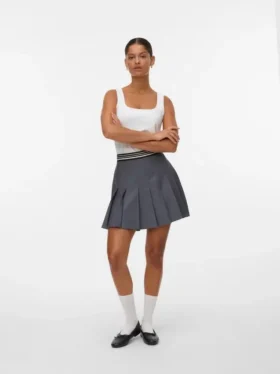 Vmelisa High Waist Shorts-Rock