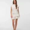 Vmelix kurzer Rock mit hoher Taille als Shorts