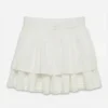 Vmelix kurzer Rock mit hoher Taille als Shorts