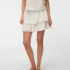 Vmelix kurzer Rock mit hoher Taille als Shorts