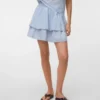 Vmelix kurzer Rock mit hoher Taille als Shorts