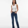 Vmella Jeans mit mittlerer Leibhöhe und Bootcut-Passform
