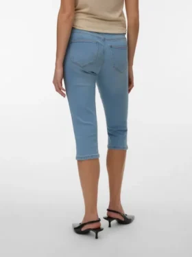 Vmelly Caprihose mit mittlerer Leibhöhe und schmaler Passform