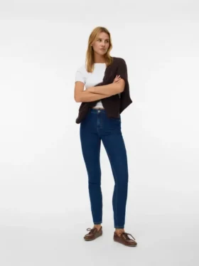 Vmelly Mid-Rise-Jeans in Skinny-Passform