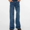 Vmemilie Jeans mit mittlerer Leibhöhe und weitem Bein