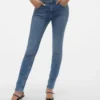 Vmempower Mid Rise Skinny Fit Jeans