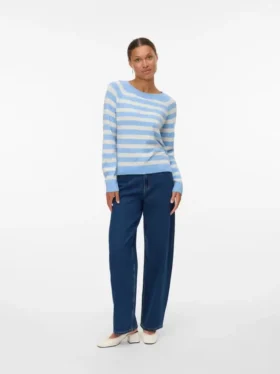 Vmestelle High Rise Barrel Fit Jeans