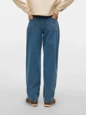 Vmestelle High Rise Barrel Fit Jeans
