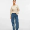 Vmestelle High Rise Barrel Fit Jeans
